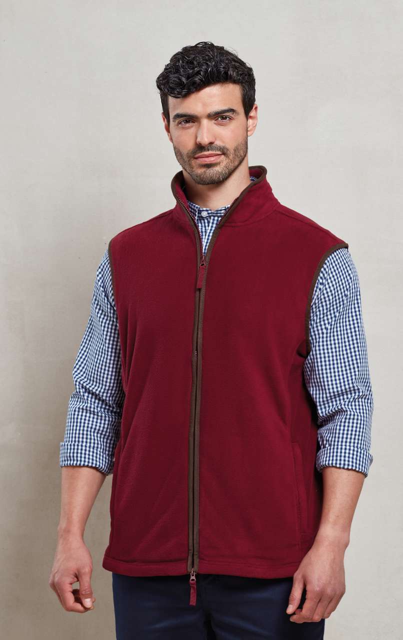 MEN'S 'ARTISAN' FLEECE GILET