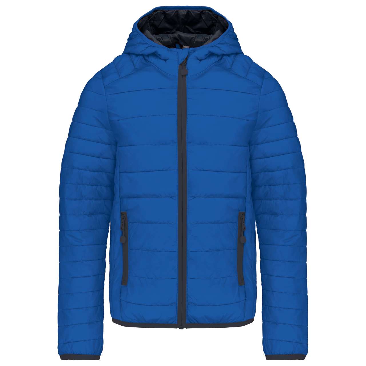 KIDS' LIGHTWEIGHT HOODED PADDED JACKET