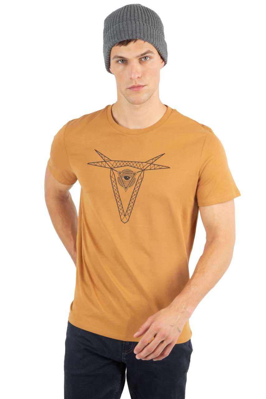 KNITTED BEANIE WITH RECYCLED YARN