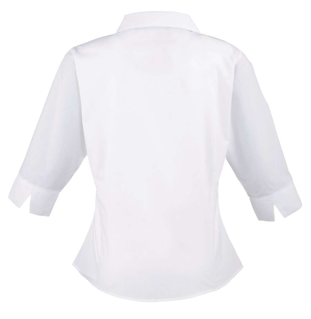 BLOUSE FEMME EN POPELINE À MANCHES 3/4