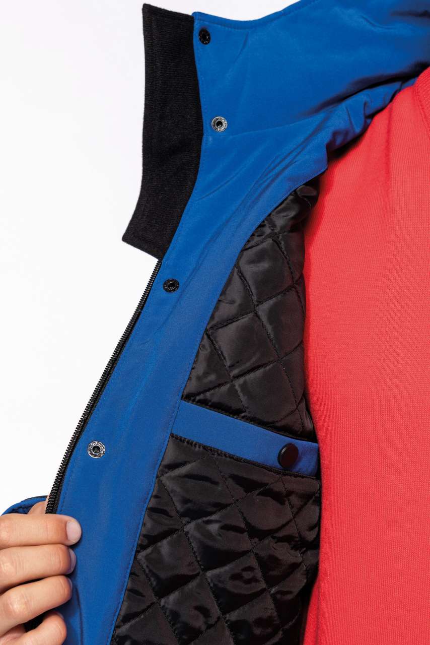 HERRENPARKA MIT KAPUZE UND SOFTSHELL-FUTTER