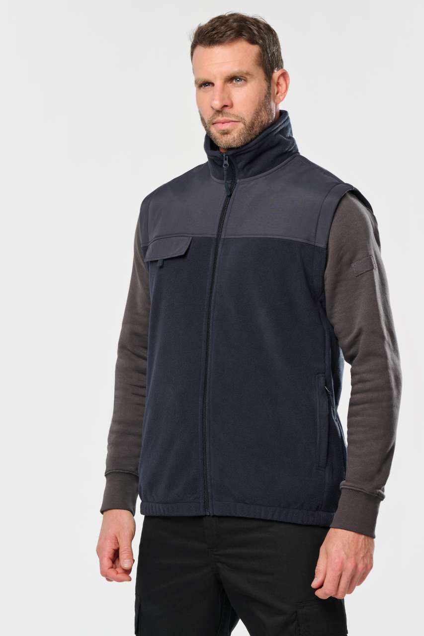 VESTE POLAIRE À MANCHES AMOVIBLES