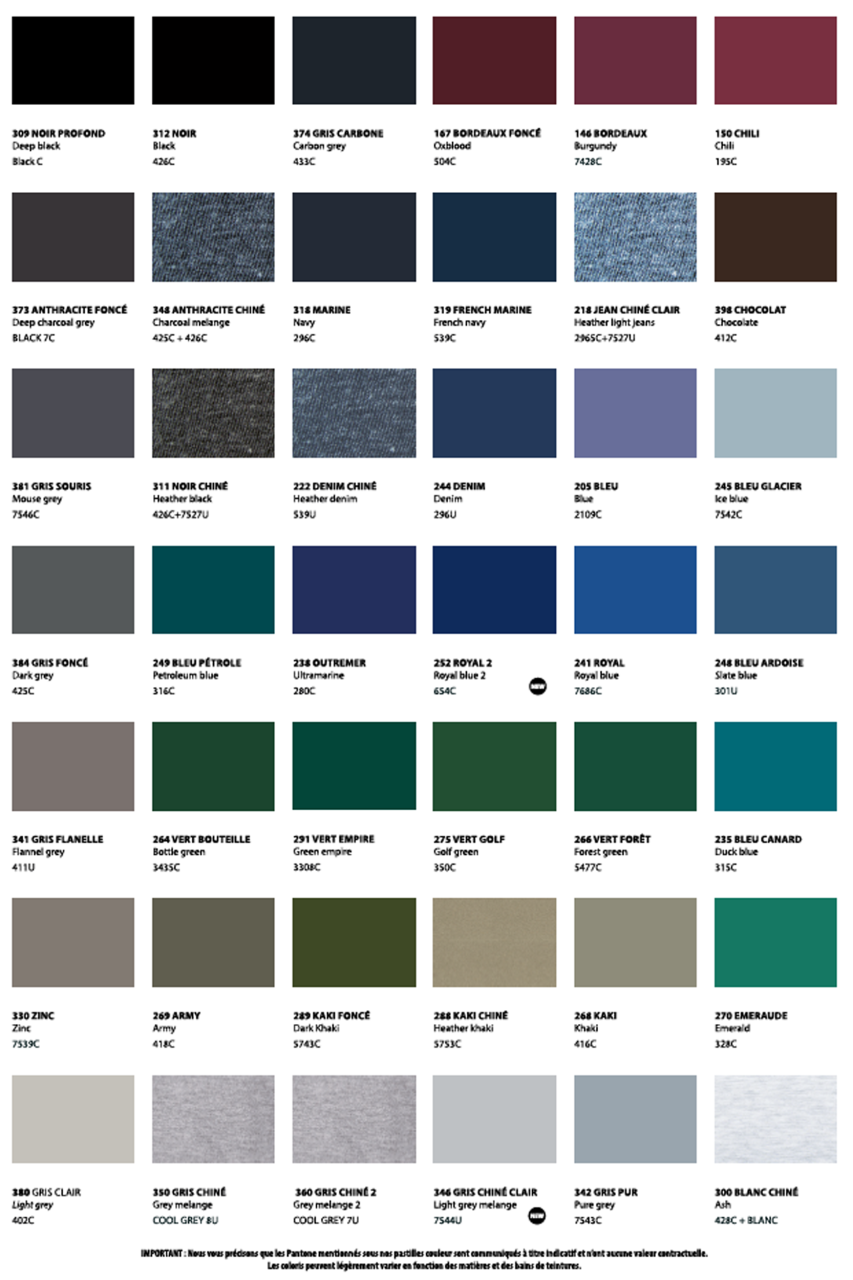 SOL’S COLOR CARD 2024