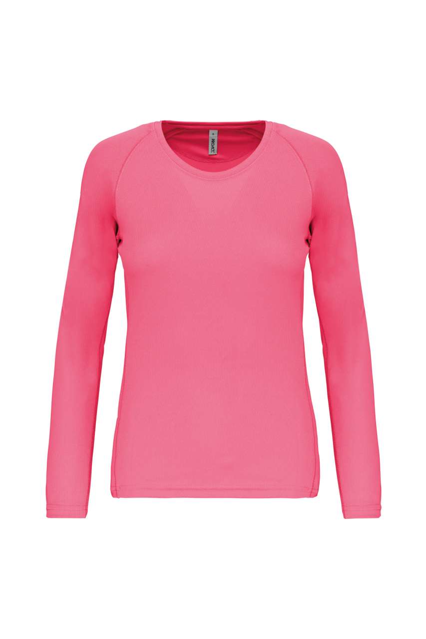 LADIES' LONG-SLEEVED SPORTS T-SHIRT