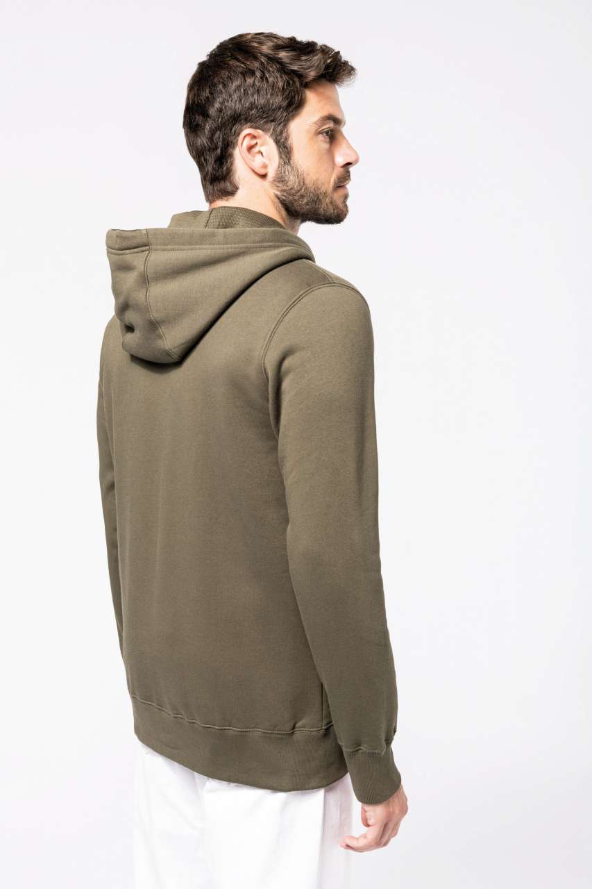 SWEAT-SHIRT À CAPUCHE AVEC FERMETURE ÉCLAIR POUR HOMME