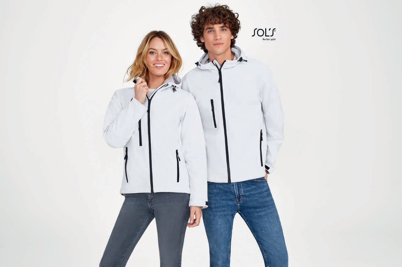 SOL'S REPLAY MEN - HOODED SOFTSHELL