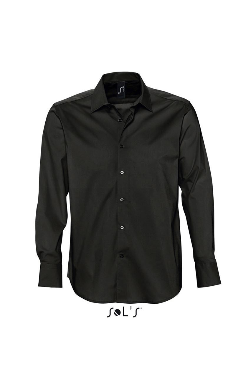 SOL'S BRIGHTON - CHEMISE HOMME STRETCH À MANCHES LONGUES