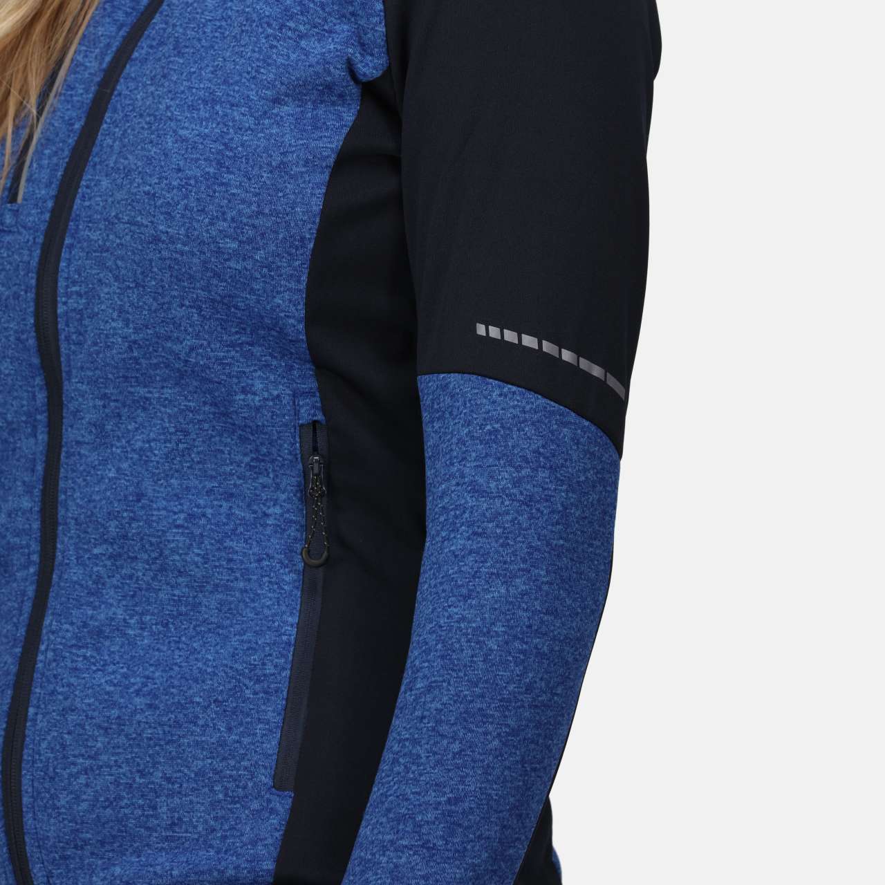 X-PRO COLDSPRING II HYBRID PERFORMANCE STRETCH FLEECEJACKE MIT KAPUZE FÜR DAMEN
