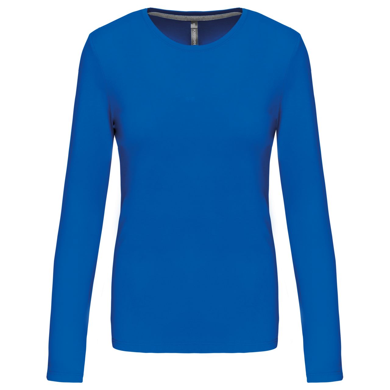LADIES' LONG-SLEEVED CREW NECK T-SHIRT