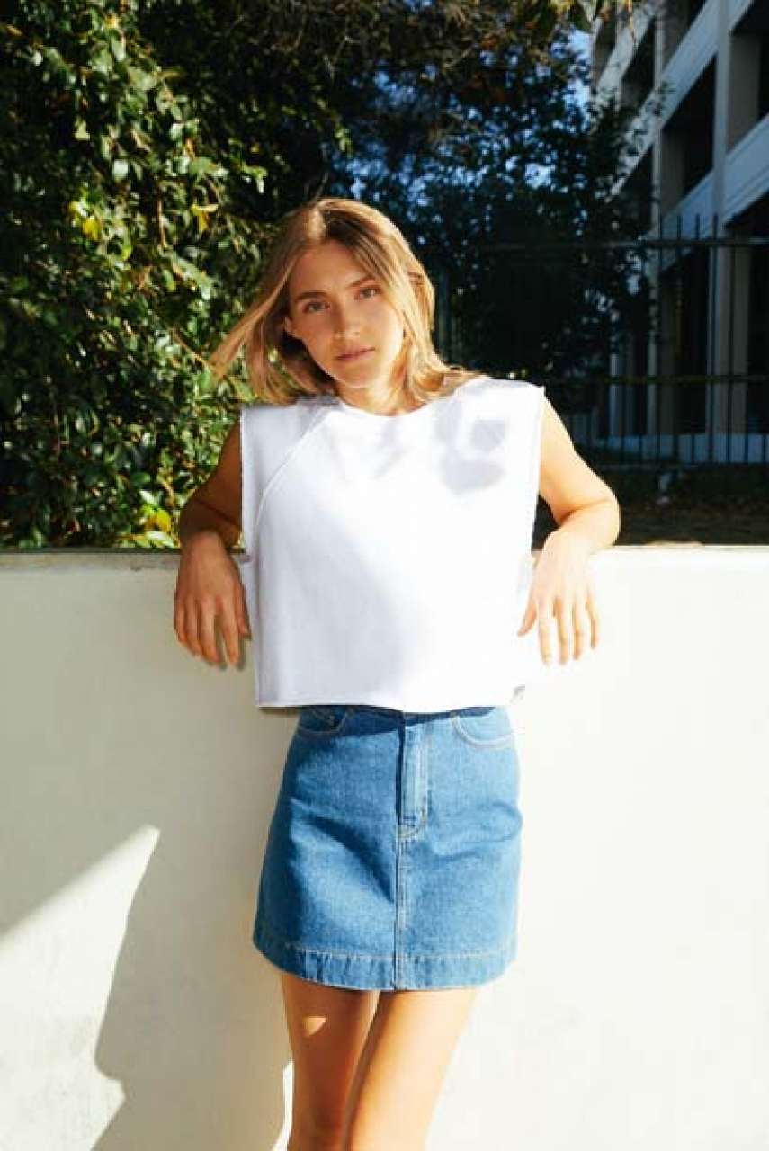 WOMEN'S HEAVY TERRY DANCE TOP