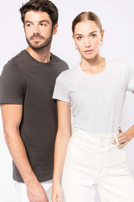 LADIES' SHORT SLEEVE CREW NECK T-SHIRT