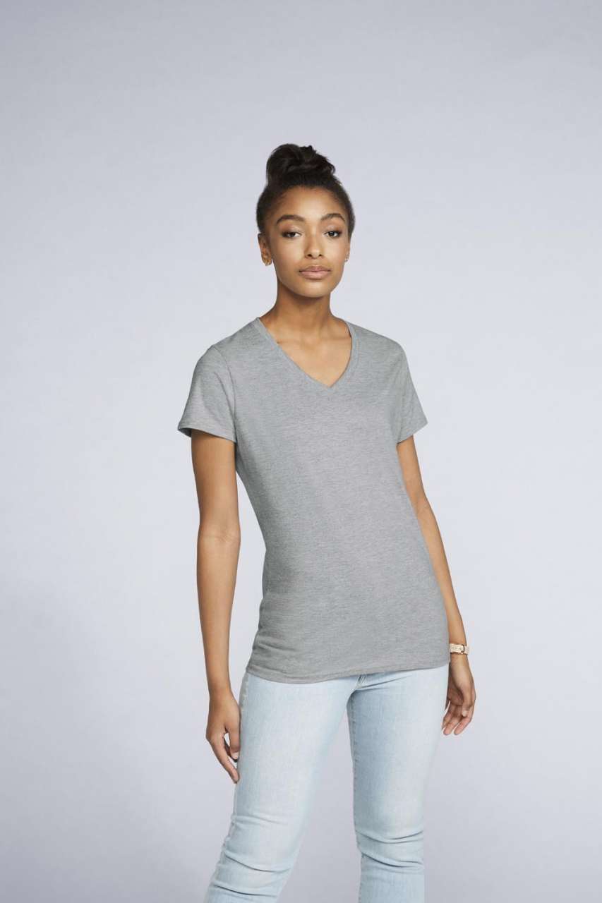 PREMIUM COTTON® LADIES' V-NECK T-SHIRT