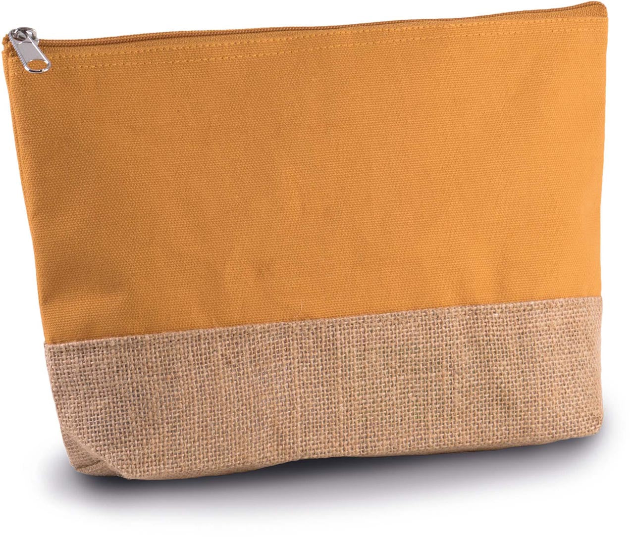 POCHETTE EN TOILE ET JUTE