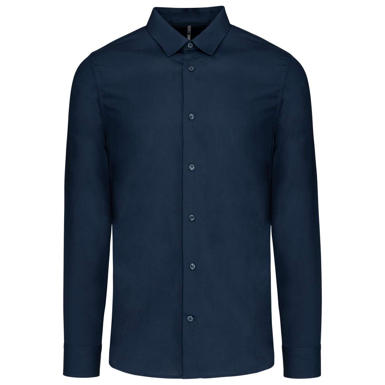 CHEMISE EN POPELINE DE COTON À MANCHES LONGUES POUR HOMME