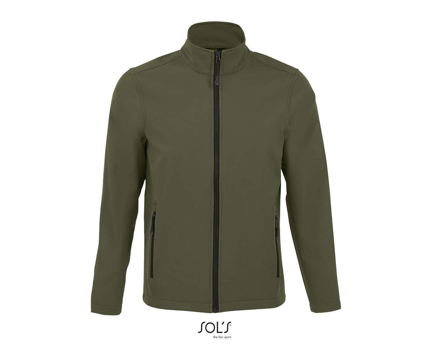 SOL'S RACE MEN - SOFTSHELL-REISSVERSCHLUSSJACKE