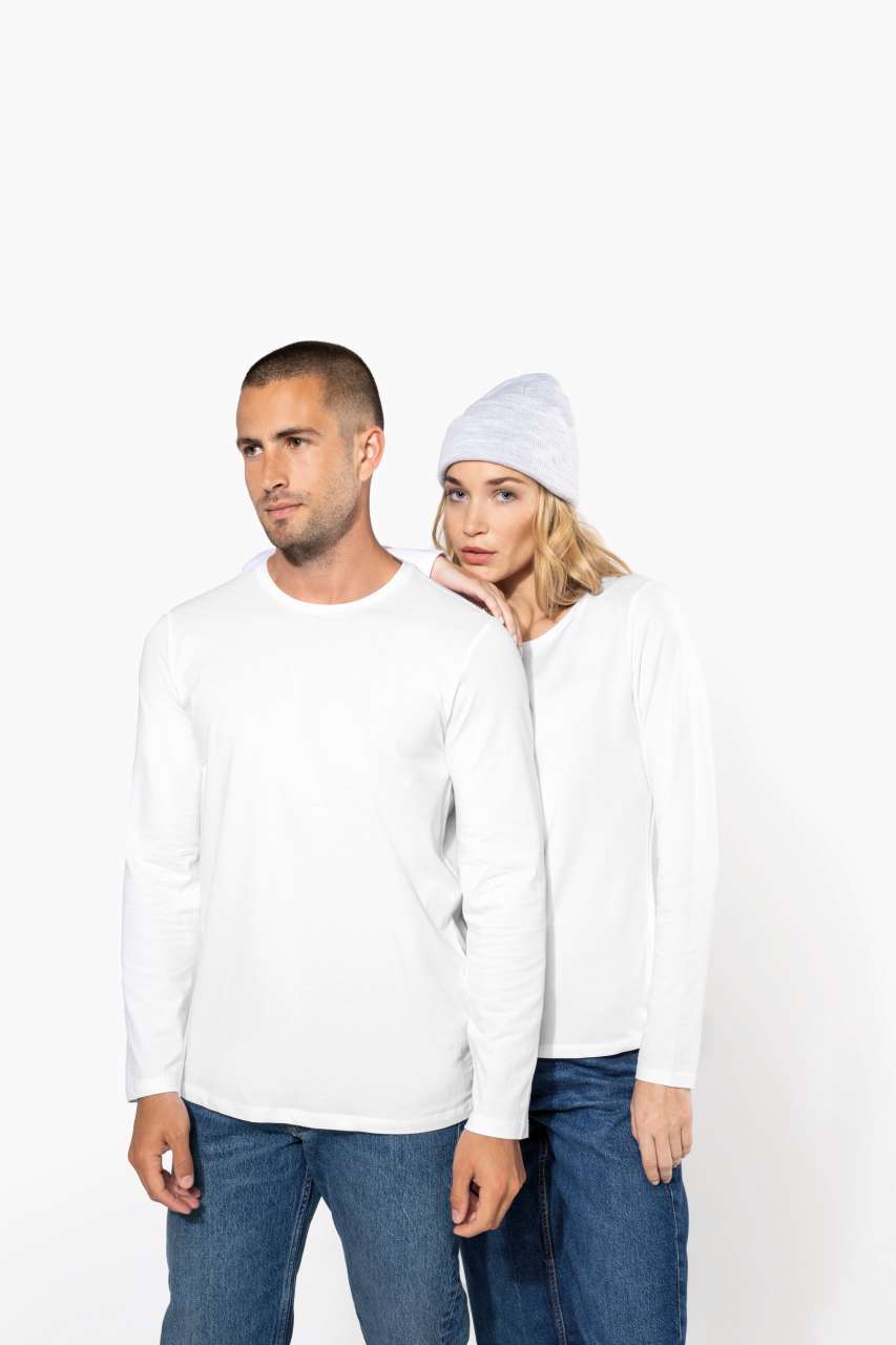 MEN'S LONG-SLEEVED CREW NECK T-SHIRT