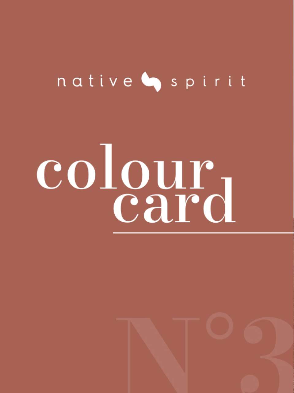NATIVE SPIRIT COLOR CARD 2024