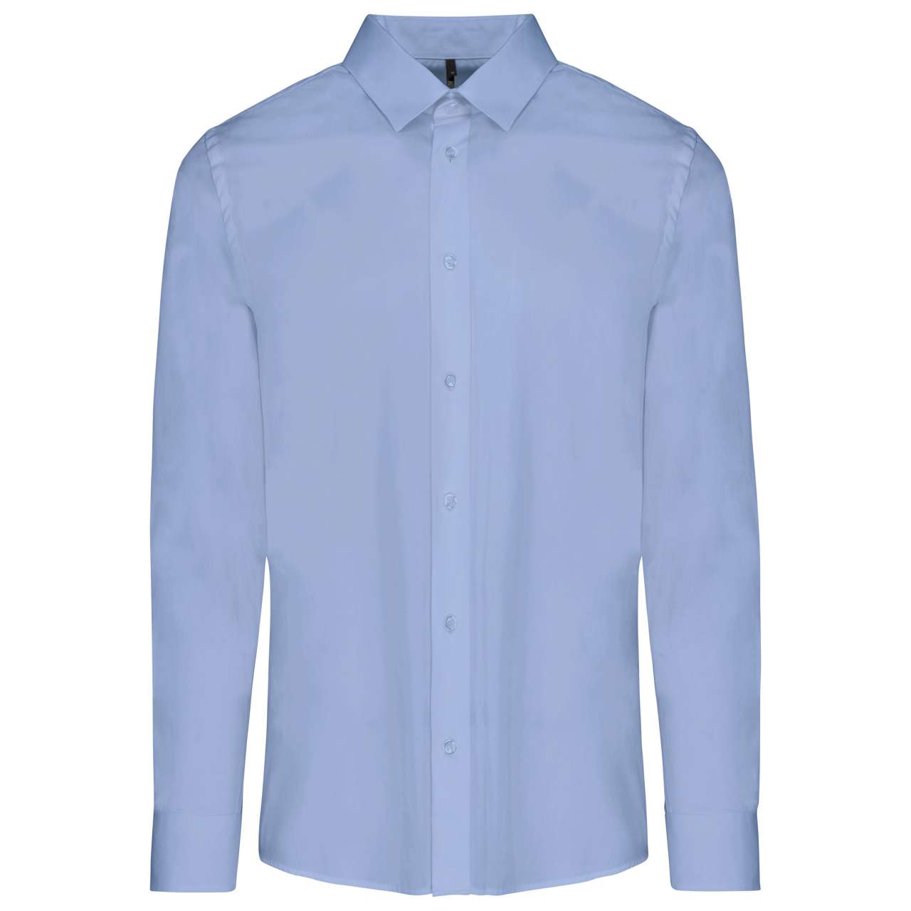 CHEMISE EN POPELINE DE COTON À MANCHES LONGUES POUR HOMME