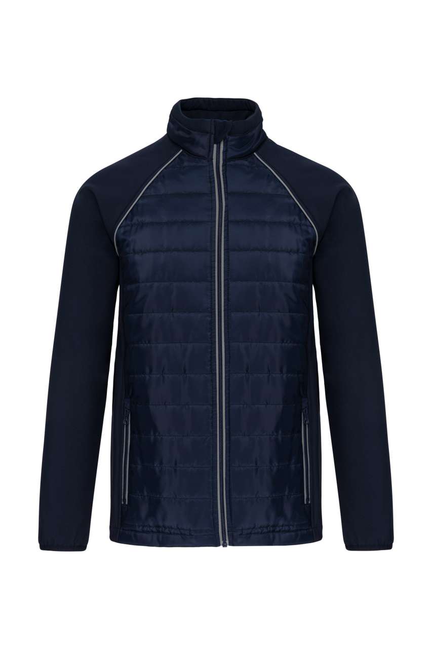 UNISEX-TAGESJACKE AUS ZWEI STOFFEN