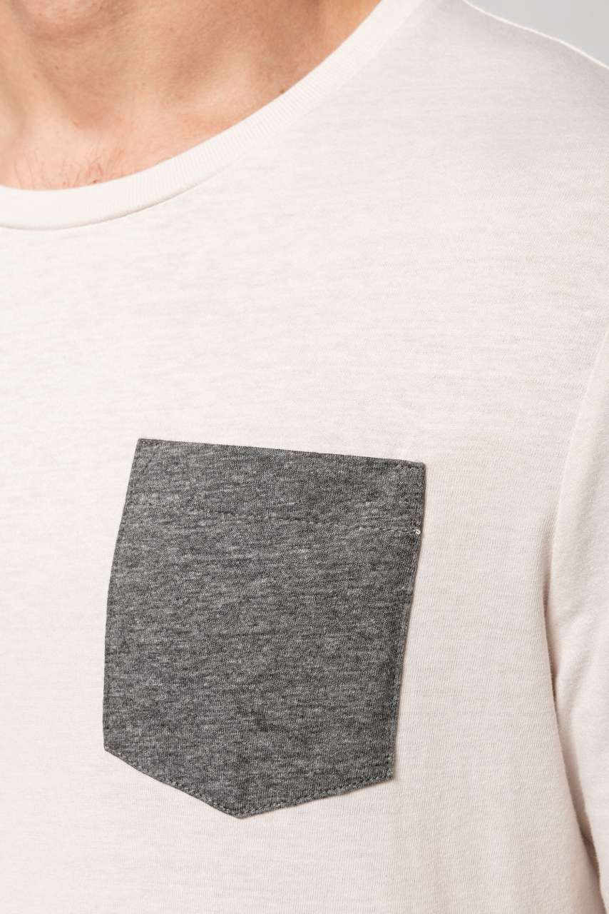 ORGANIC COTTON T-SHIRT WITH POCKET DETAIL
