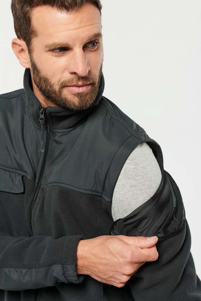 VESTE POLAIRE À MANCHES AMOVIBLES