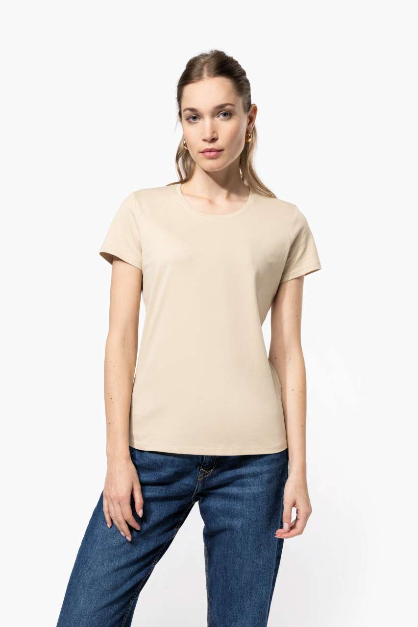 LADIES' SHORT SLEEVE CREW NECK T-SHIRT