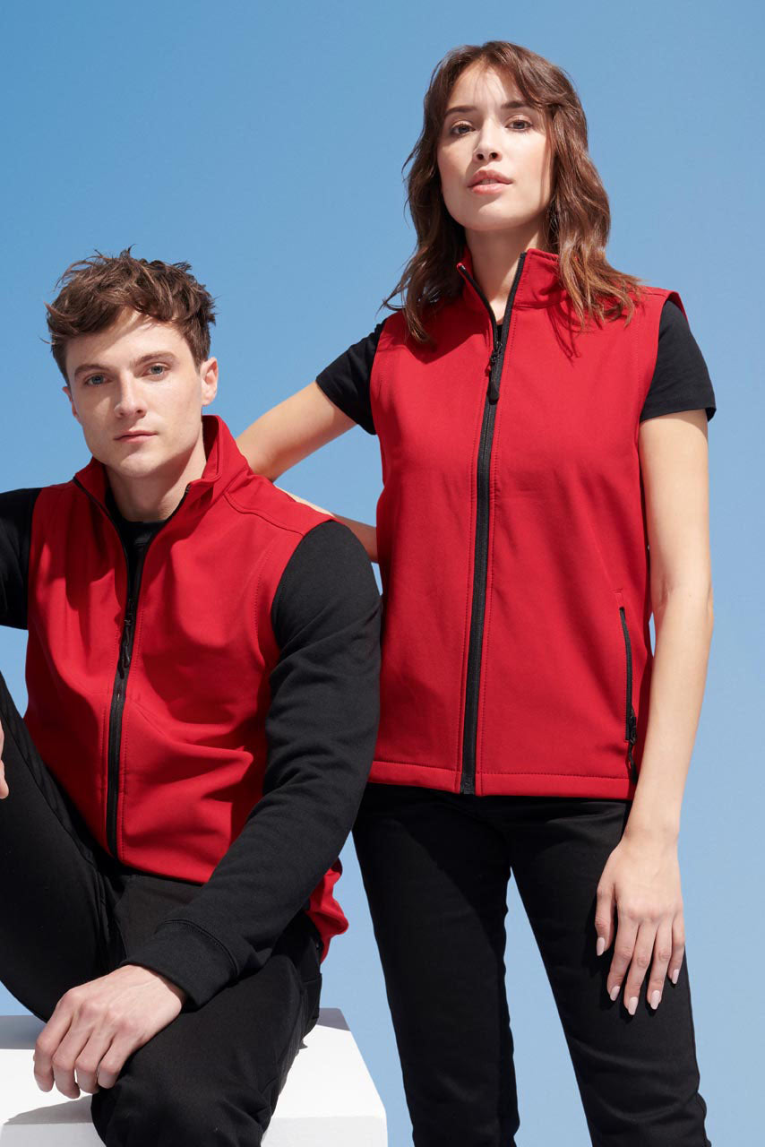 SOL'S RACE BW HERREN – SOFTSHELL-BODYWARMER