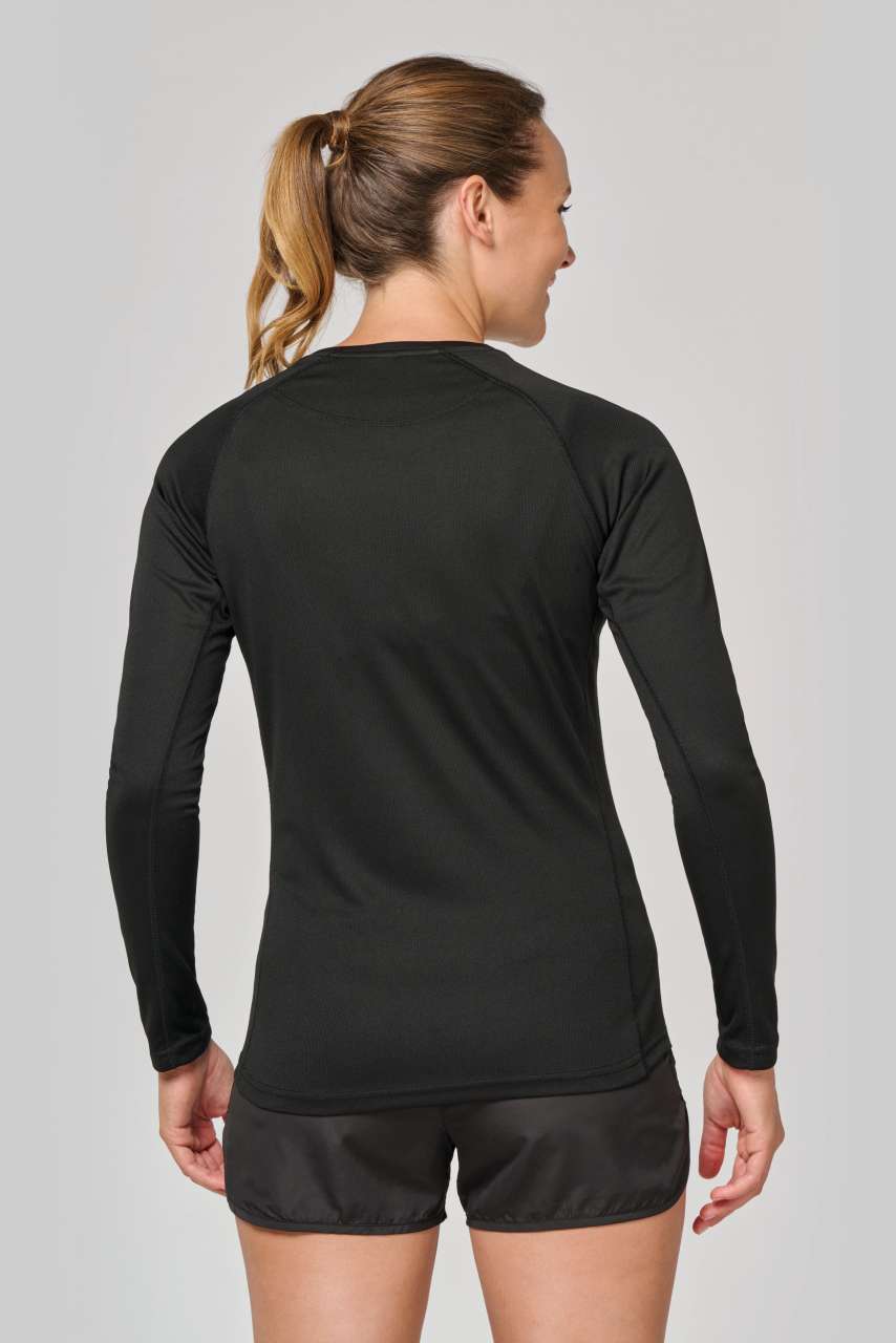 LADIES' LONG-SLEEVED SPORTS T-SHIRT