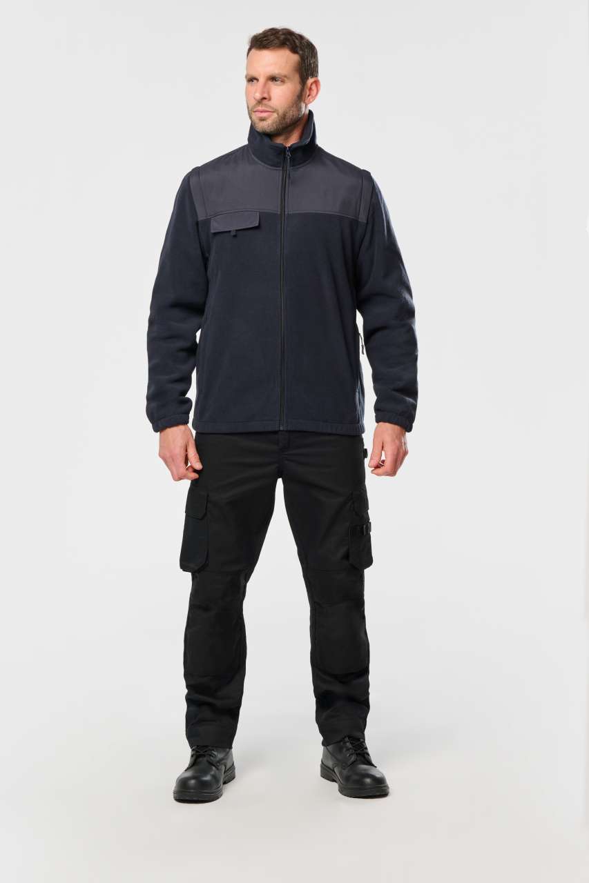 VESTE POLAIRE À MANCHES AMOVIBLES