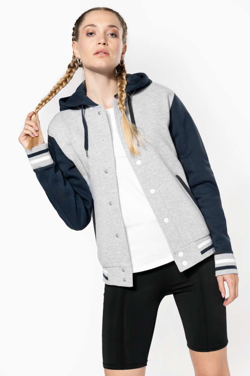 VESTE TEDDY UNISEXE À CAPUCHE