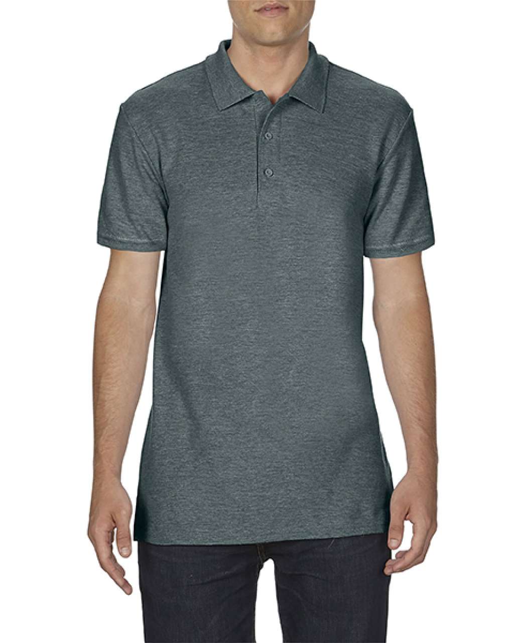POLO SOFTSTYLE® ADULTE DOUBLE PIQUÉ