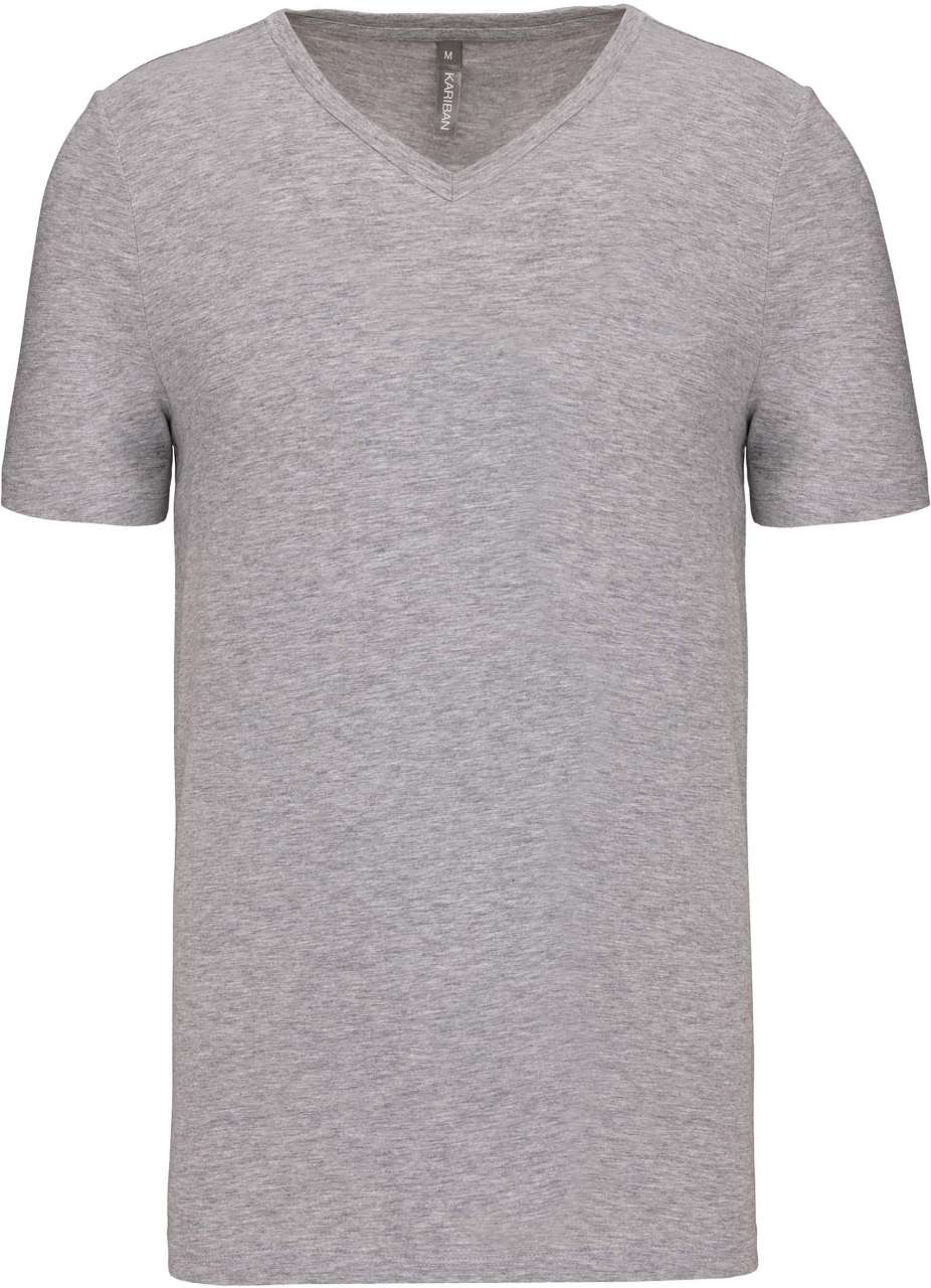MEN'S SHORT-SLEEVED V-NECK T-SHIRT