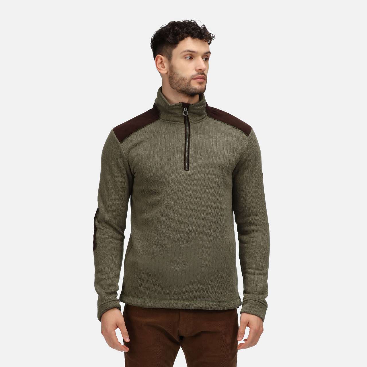 HOLBECK HALF ZIP FLEECE