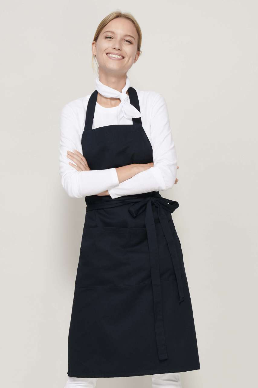 SOL'S GAMMA - BIB APRON WITH POCKETS