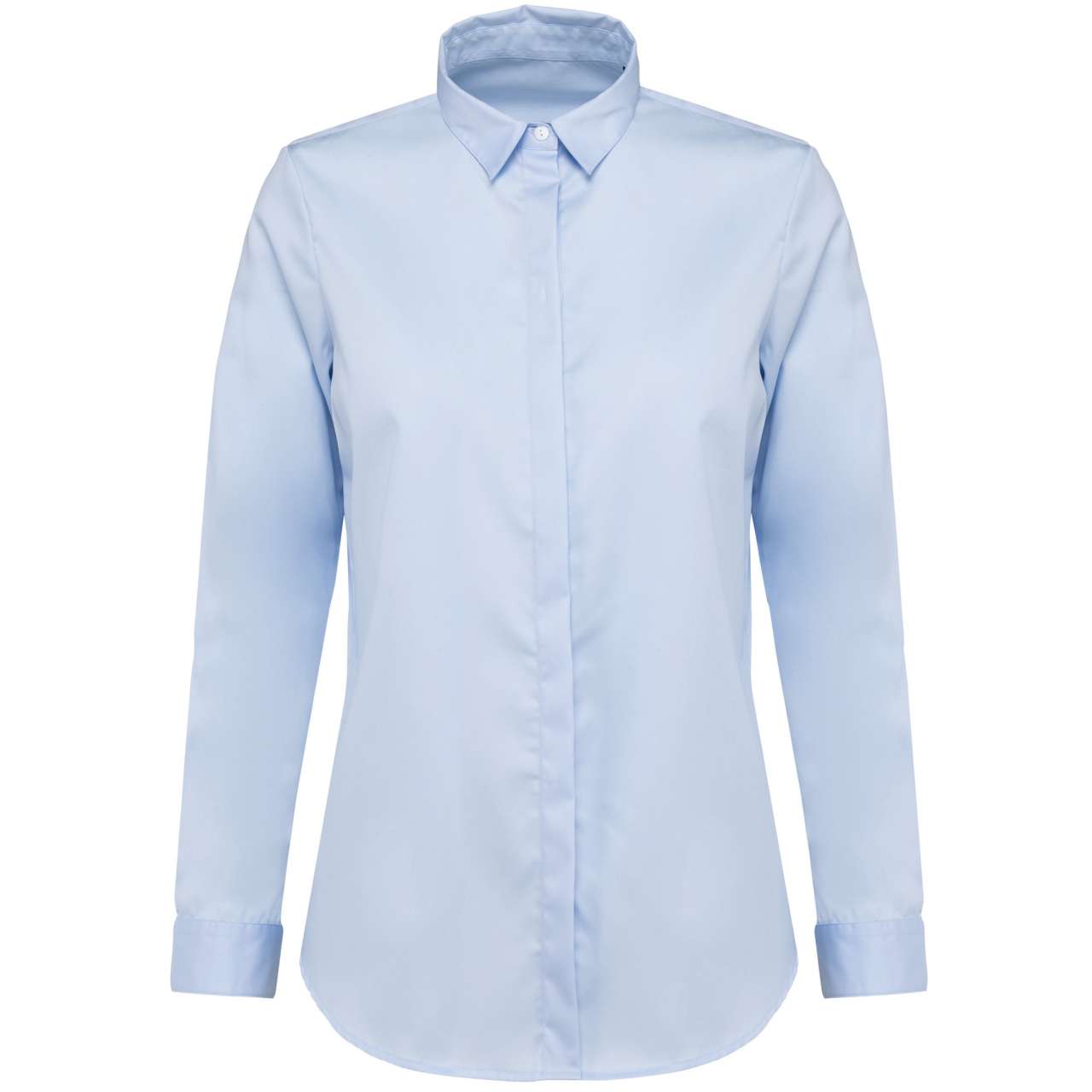 CHEMISE EN SERGÉ À MANCHES LONGUES POUR FEMME