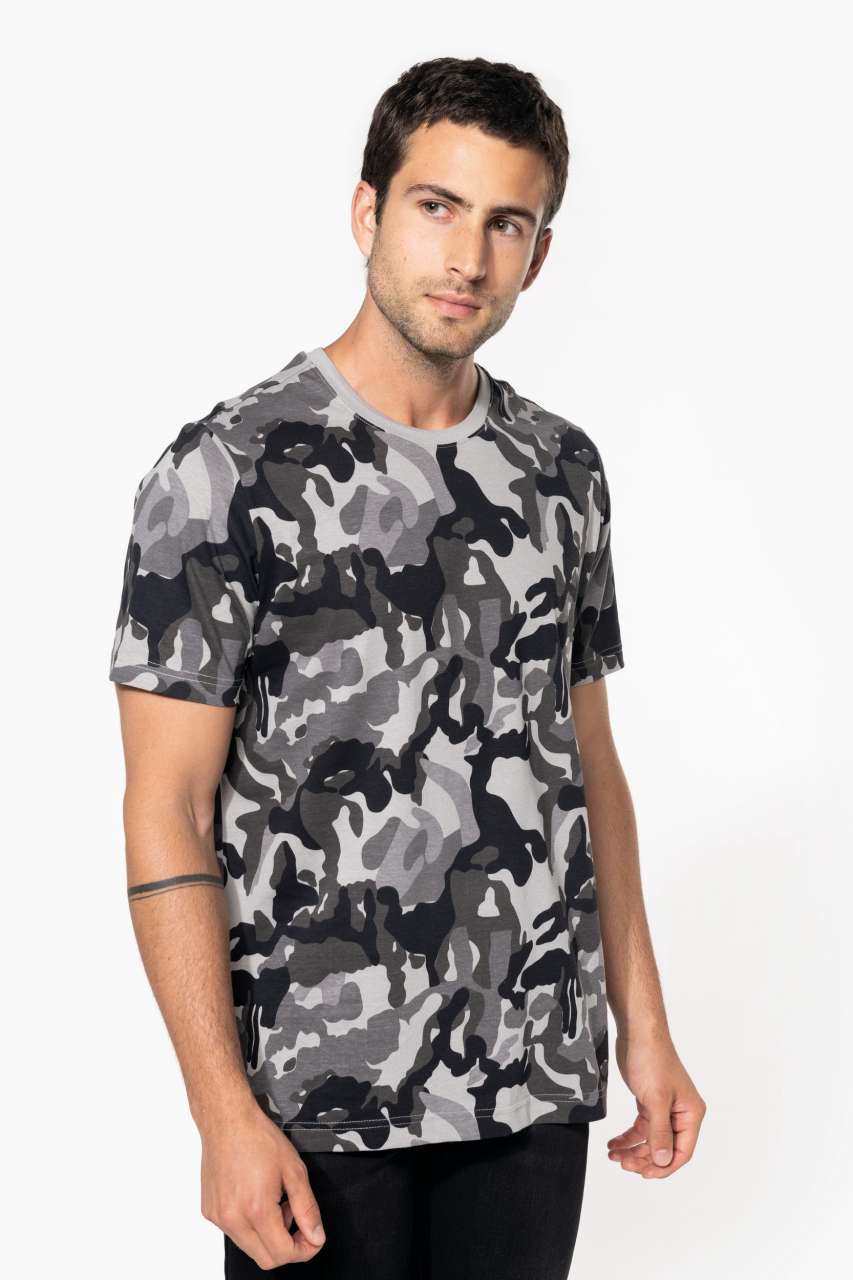 MEN'S SHORT-SLEEVED CAMO T-SHIRT