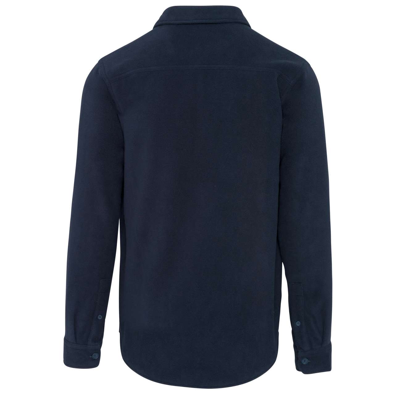 SHERPA-LINED FLEECE OVERSHIRT