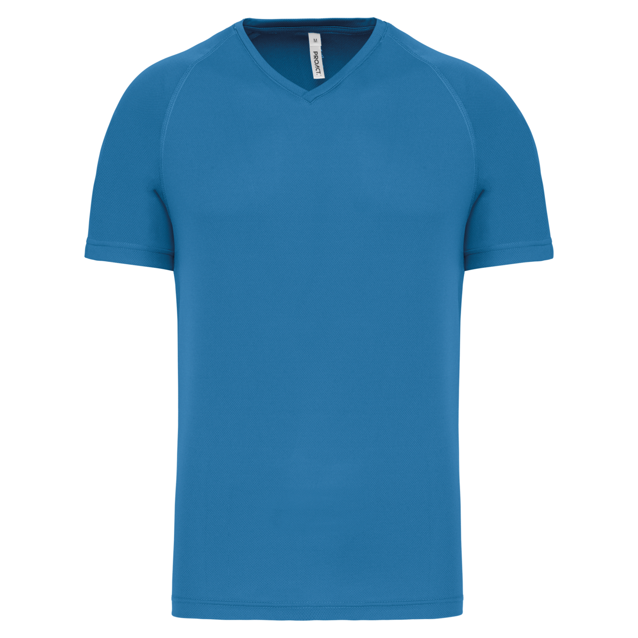 T-SHIRT DE SPORT À MANCHES COURTES ET COL EN V POUR HOMME
