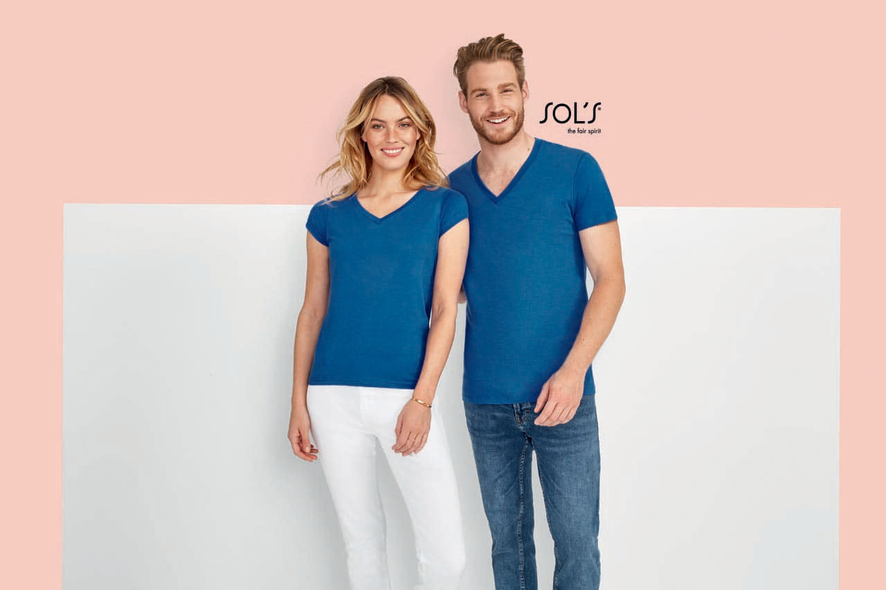 SOL'S MOON - WOMEN’S V-NECK T-SHIRT