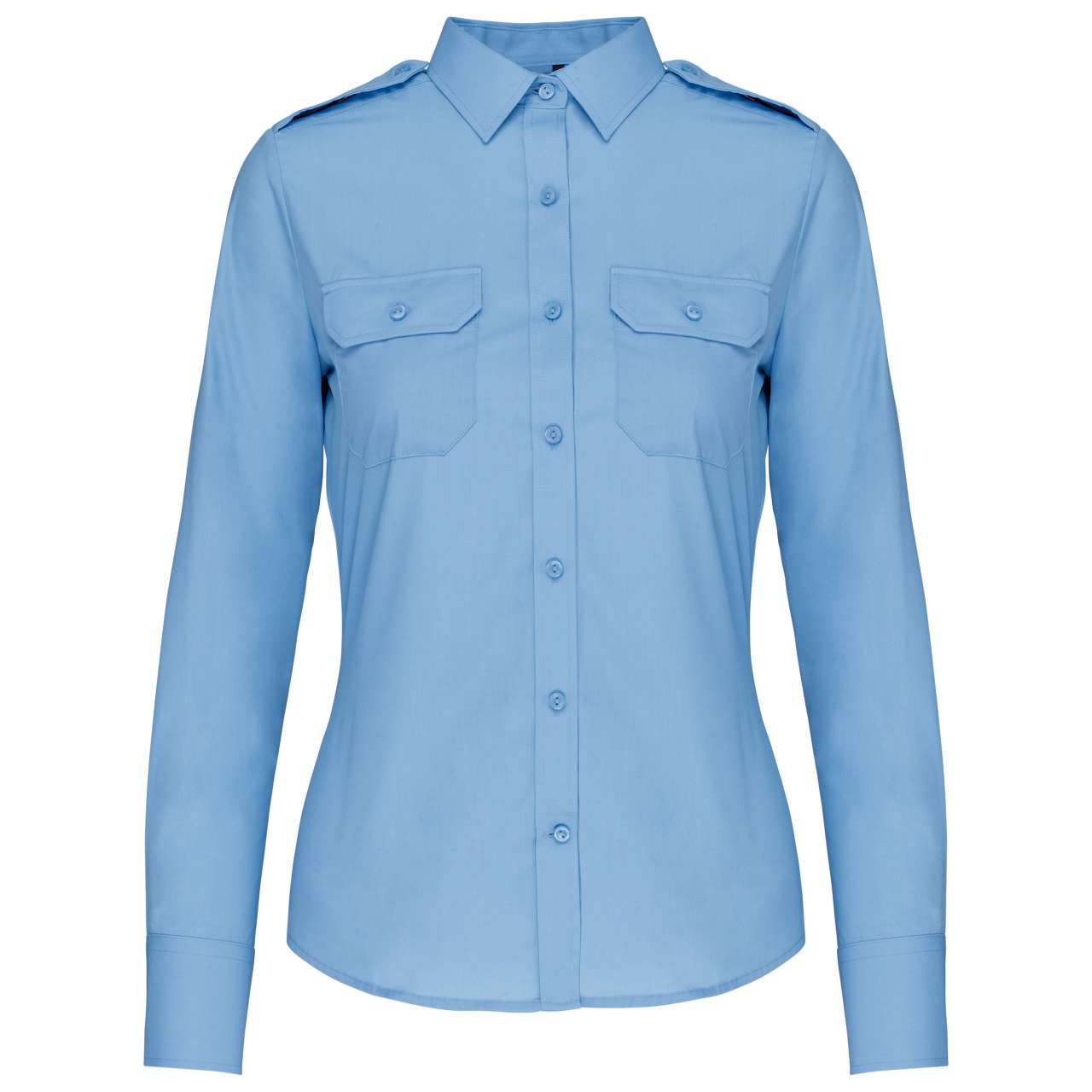 CHEMISE PILOTE À MANCHES LONGUES POUR FEMME
