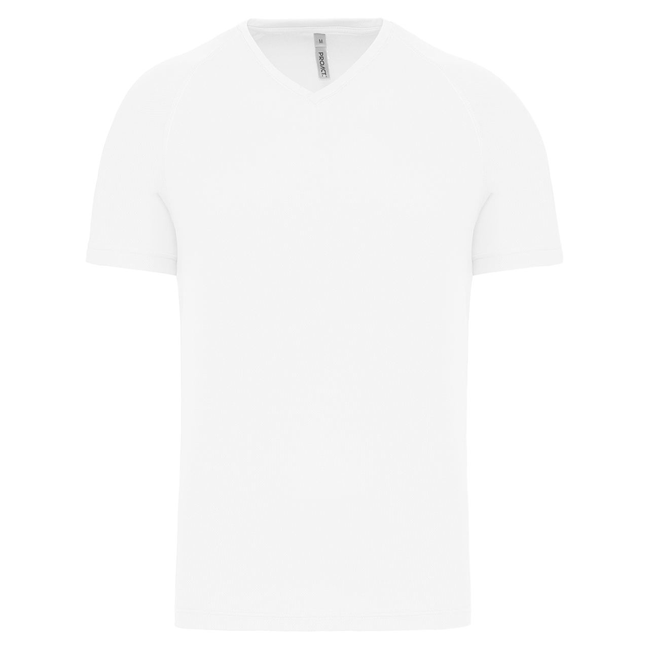T-SHIRT DE SPORT À MANCHES COURTES ET COL EN V POUR HOMME