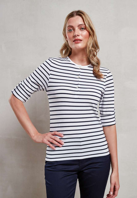 WOMEN'S LONG JOHN ROLL SLEEVE TEE