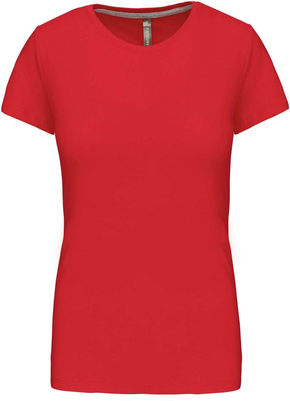 LADIES' SHORT SLEEVE CREW NECK T-SHIRT