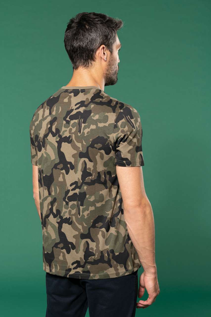 MEN'S SHORT-SLEEVED CAMO T-SHIRT