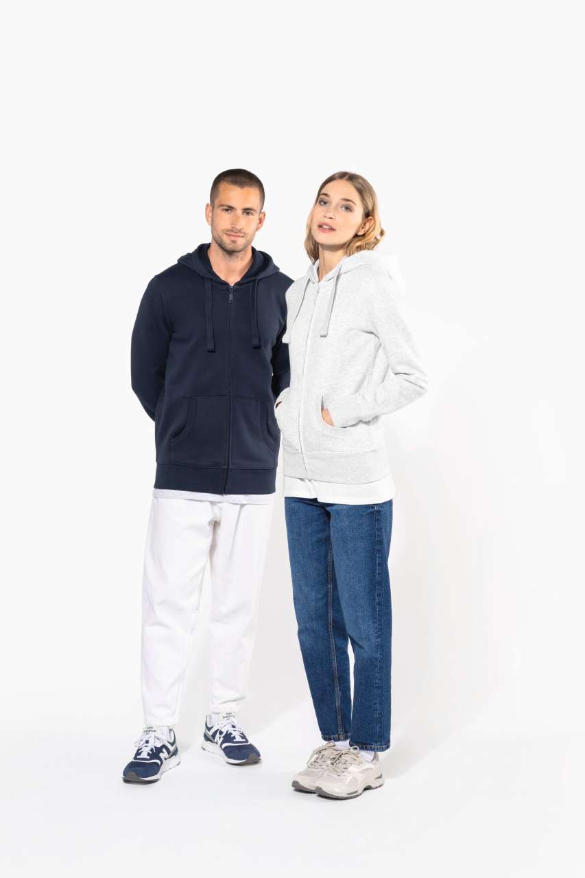 SWEAT-SHIRT À CAPUCHE AVEC FERMETURE ÉCLAIR POUR HOMME