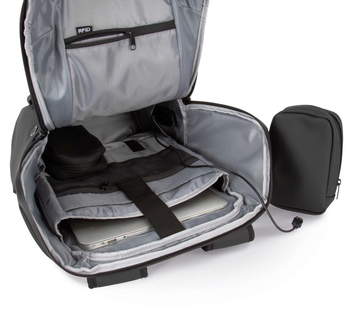 WASSERDICHTE DIEBSTAHLSCHUTZTASCHE MIT HELMHALTER