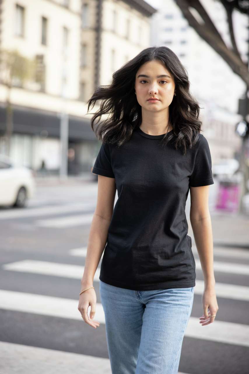 SOFTSTYLE® CVC WOMEN'S T-SHIRT