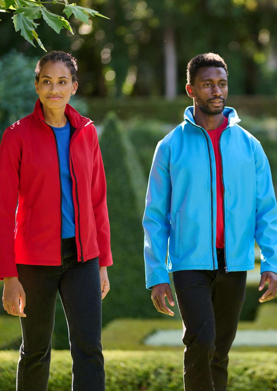 ABLAZE WOMEN'S PRINTABLE SOFTSHELL