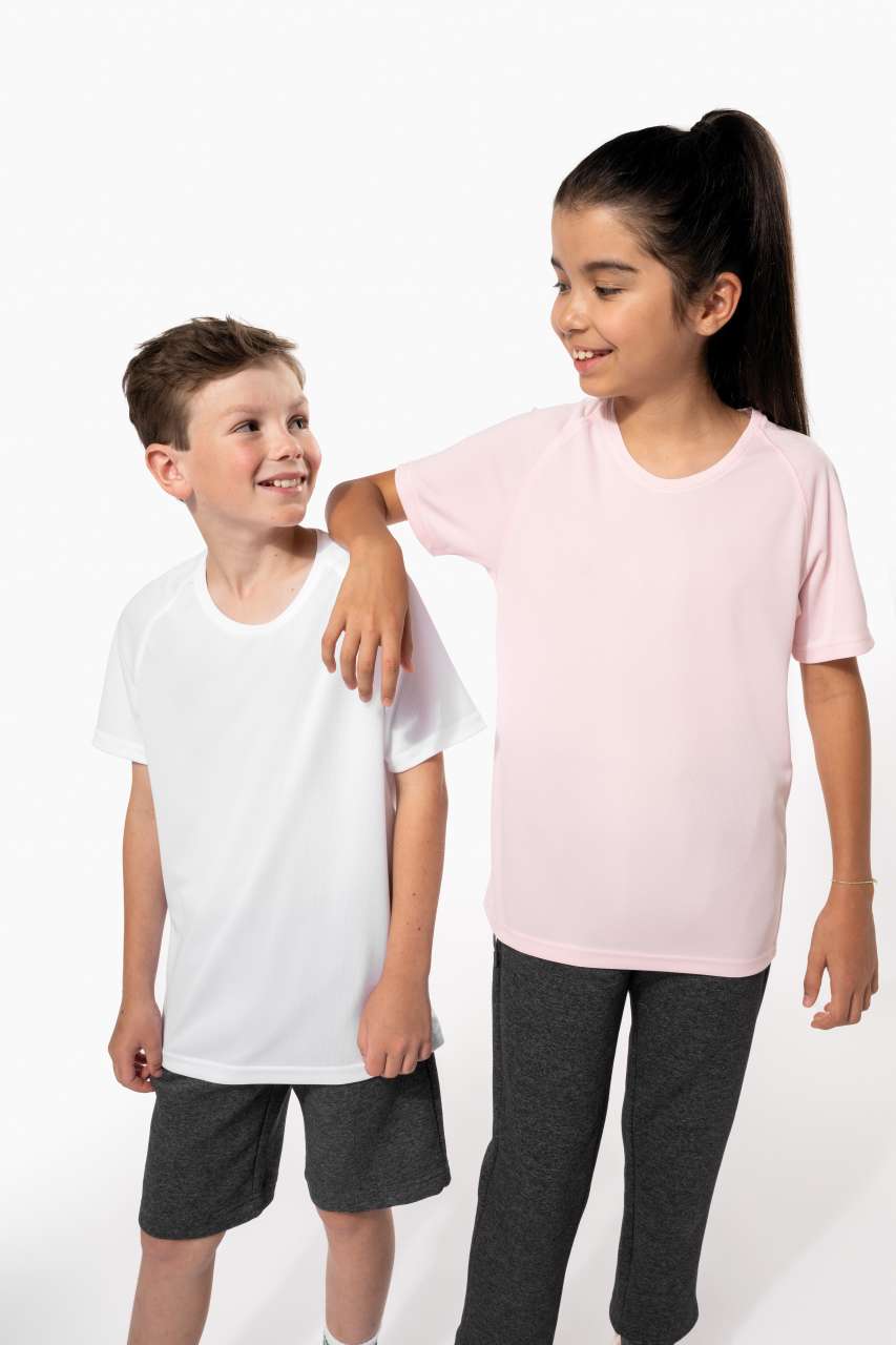 KIDS' SHORT SLEEVED SPORTS T-SHIRT