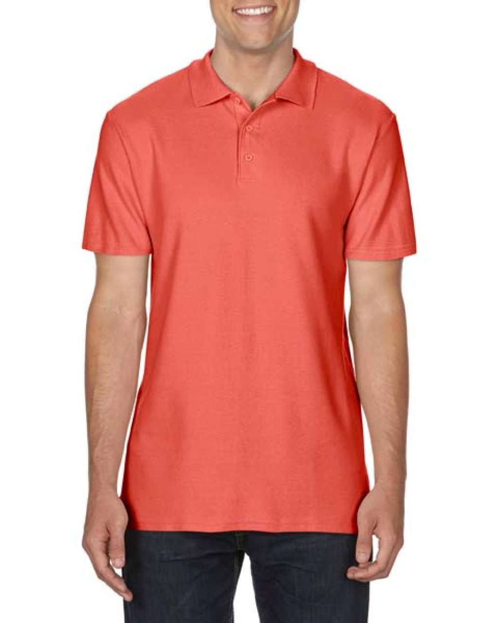 POLO SOFTSTYLE® ADULTE DOUBLE PIQUÉ